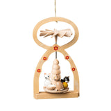 Pyramid with Cats Ornament