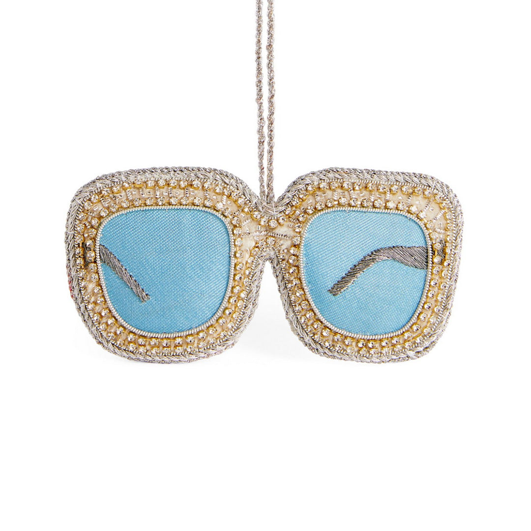 Elton John Glasses Ornament