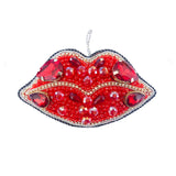 Red Lips Ornament