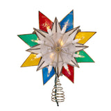 Pre-Lit Multicolor Capiz Shell Star Tree Topper