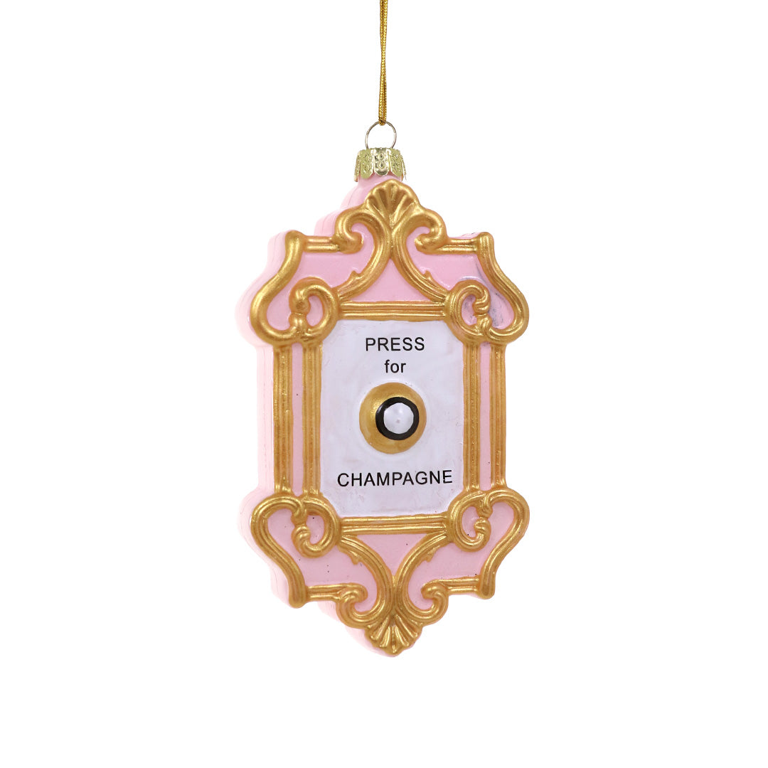 Cody Foster Champagne Button Ornament