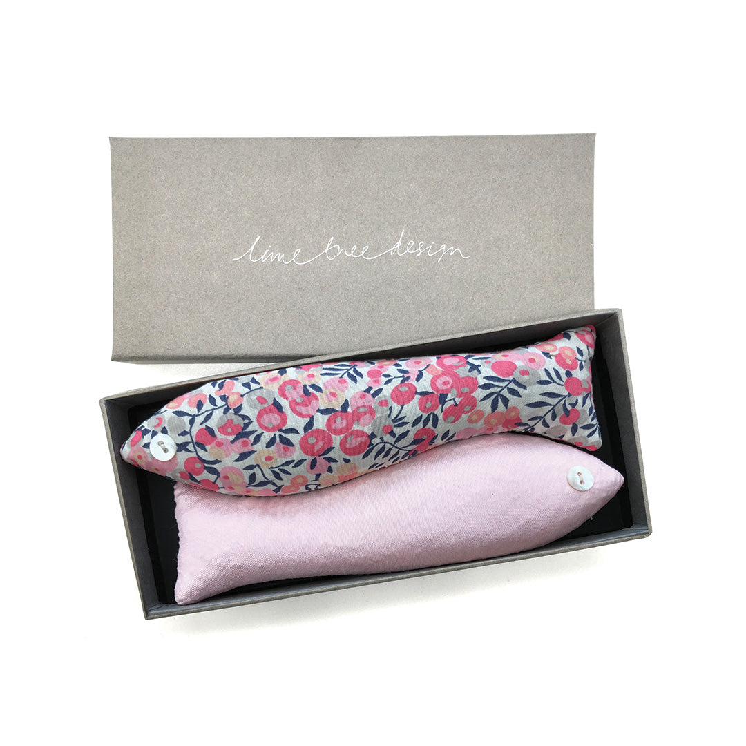 lime tree design lavender fish Lavender Fish Sachets, Set of 2 Pink
