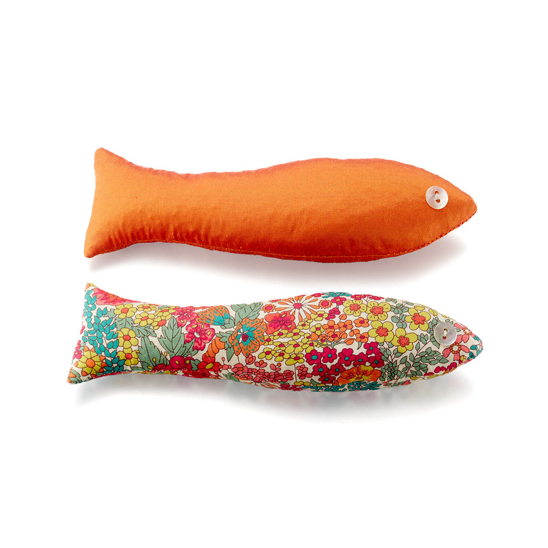 Lavender Fish Sachets, Set of 2 Orange
