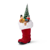 Ino Schaller Red Boot with Gifts