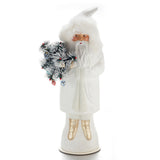 Winter White Santa with Tree