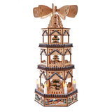 Animated Three-Tiered Holiday Tower