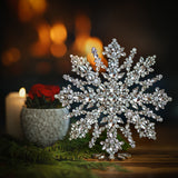 Starry Snowflake Table Décor