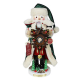 Santa with Cuckoo Clock Nutcracker, 18"