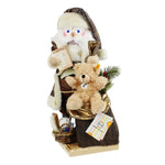 Steinbach Santa with Steiff Bear Nutcracker