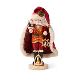 Santa with Pyramid Nutcracker