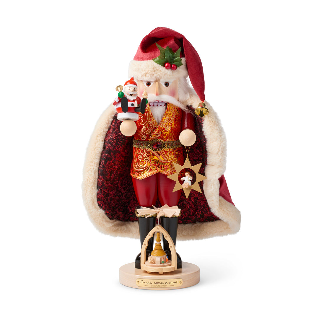 Steinbach Santa with Pyramid Nutcracker