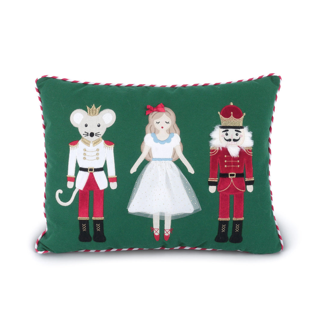 Mon Ami Nutcracker Ballet Pillow