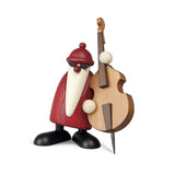 Double Bass Player Santa