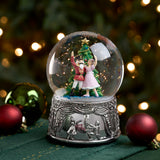 Nutcracker Ballet Musical Snowglobe