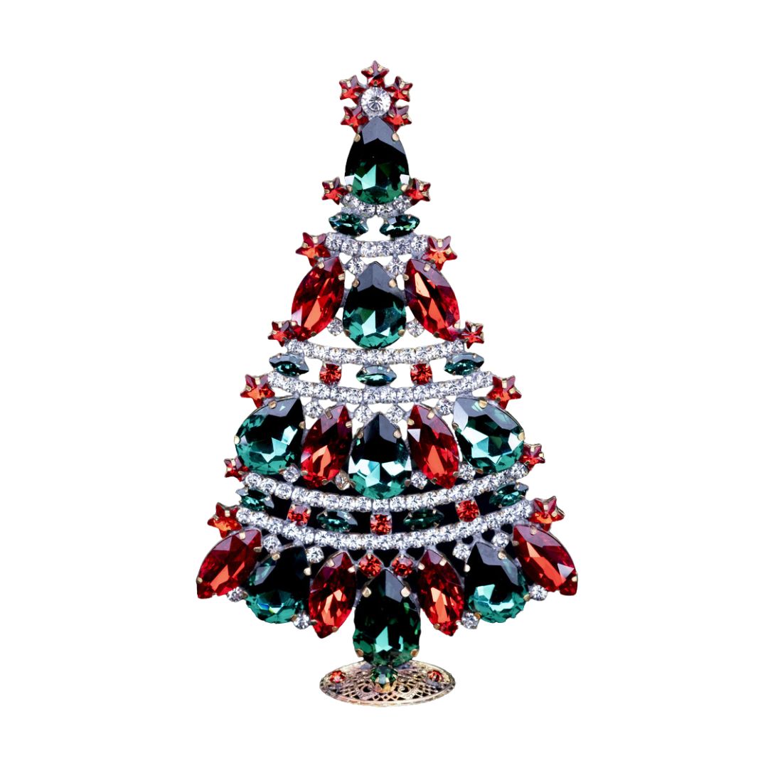 Shimmering Multi-Color Holiday Tree