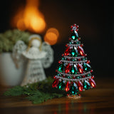 Shimmering Multi-Color Holiday Tree