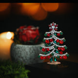 Petite Red & Green Holiday Tree