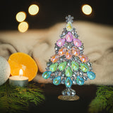 Pastel Crystal Holiday Tree