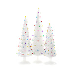Cody Foster Winter White Holiday Trees, Set of 3