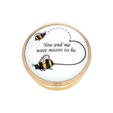 Halcyon Days You and Me Were Meant To Be Enamel Box