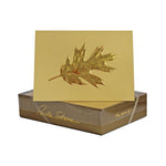 Paula Skene Oak Leaf Note Cards, Set of 6