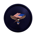 Halcyon Days Star Spangled Banner Round Tray
