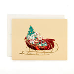 Paula Skene Sleigh Note Cards, Set of 8