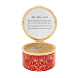 The First Noel Musical Enamel Box
