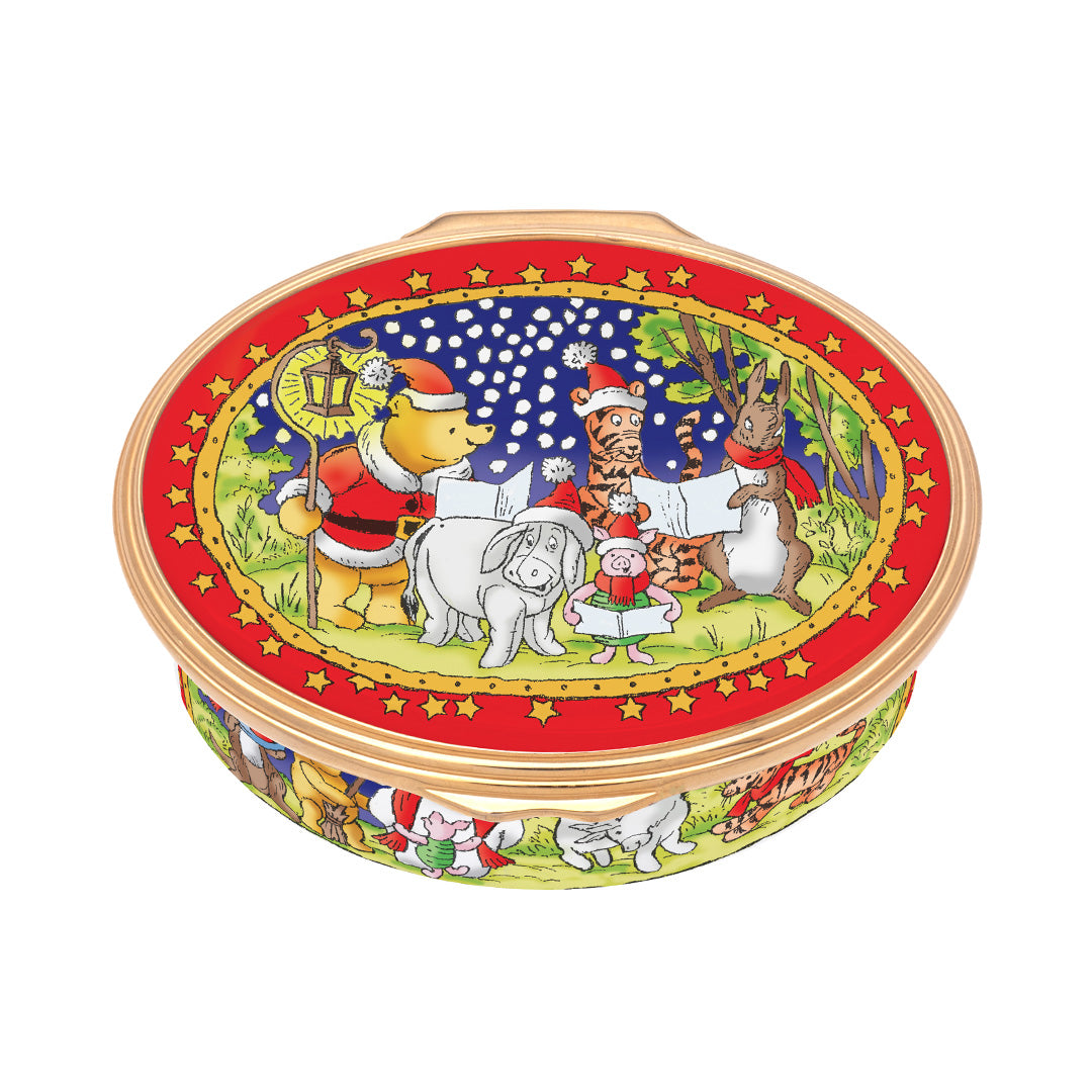 Halcyon Days Winnie-the-Pooh Togethery Enamel Box