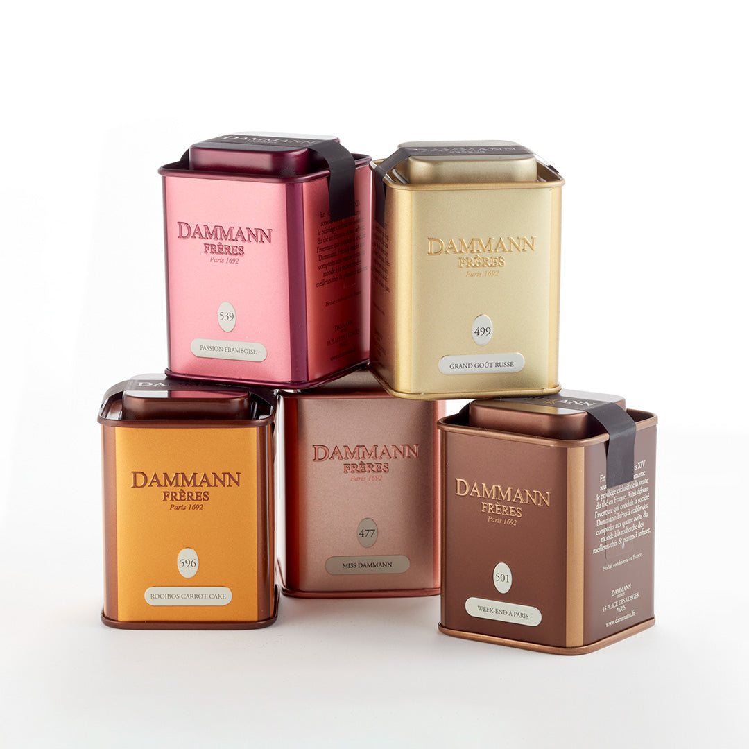 Louis Sherry Dammann Frères 5-Tea Gift Set
