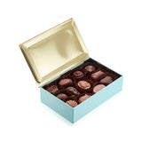 12-Piece Assorted Truffles, Light Blue