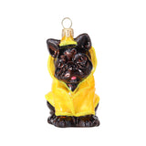 French Bulldog in Raincoat Ornament