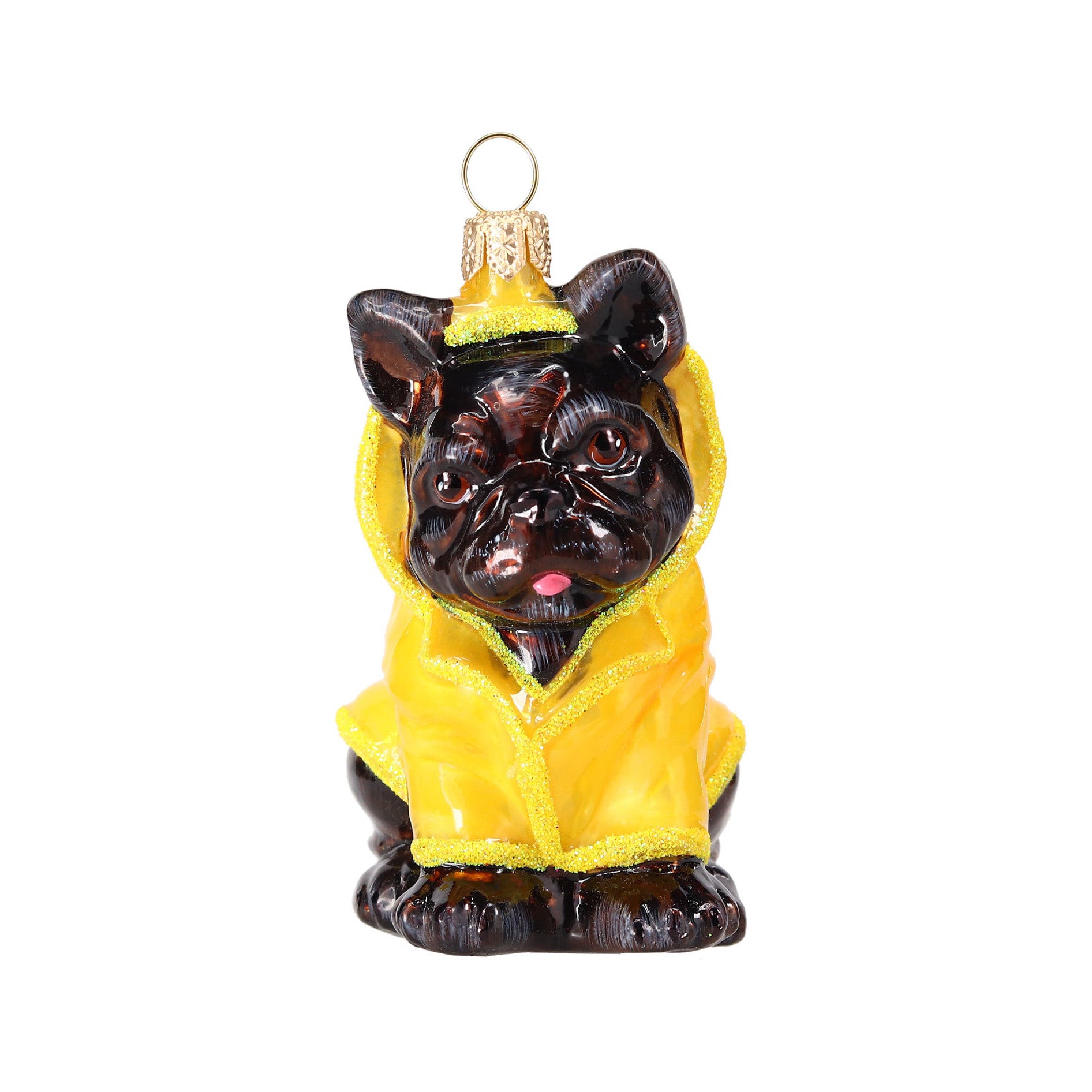 French Bulldog in Raincoat Ornament