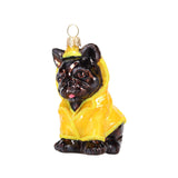 French Bulldog in Raincoat Ornament