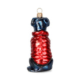 Black Lab in Puffer Vest Ornament