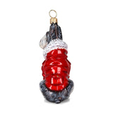 Schnauzer in Winter Coat Ornament