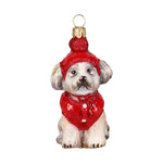 Shih Tzu in Winter Coat Ornament