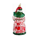 Bratislava Folk Art Santa Ornament