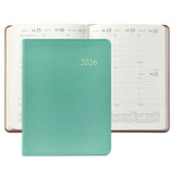 2026 Desk Diary, Robins Egg Blue
