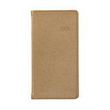 2026 Pocket Diary, White Gold