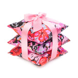 Silk Sachet Set, Midnight Garden