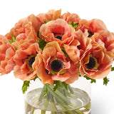 Sun-Kissed Orange Anemones