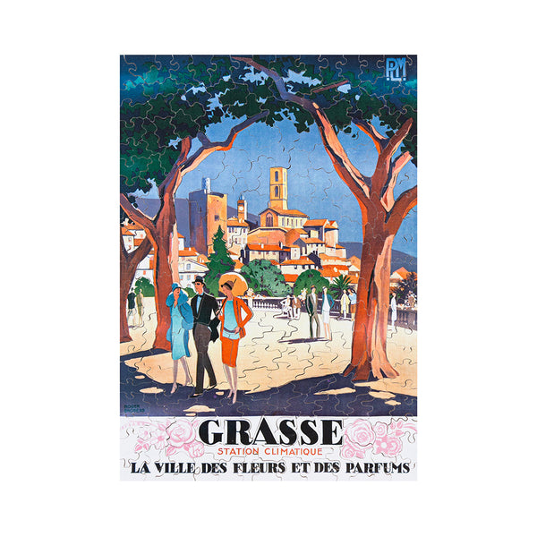 Grasse France Travel Poster Jigsaw Puzzle – Gump's