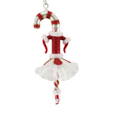 Candy Cane Baby Ornament