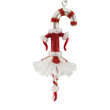 Candy Cane Baby Ornament