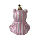 1st Xmas Bear 2026 Ornament, Pink