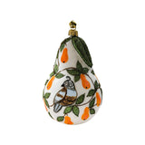 Pyrus Pear with Partridge Ornament