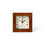 Burl Wood Alarm Clock