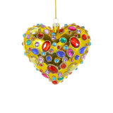 Glittering Gems Heart Ornament