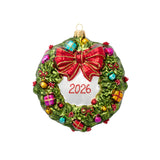 2026 Christmas Wreath Ornament